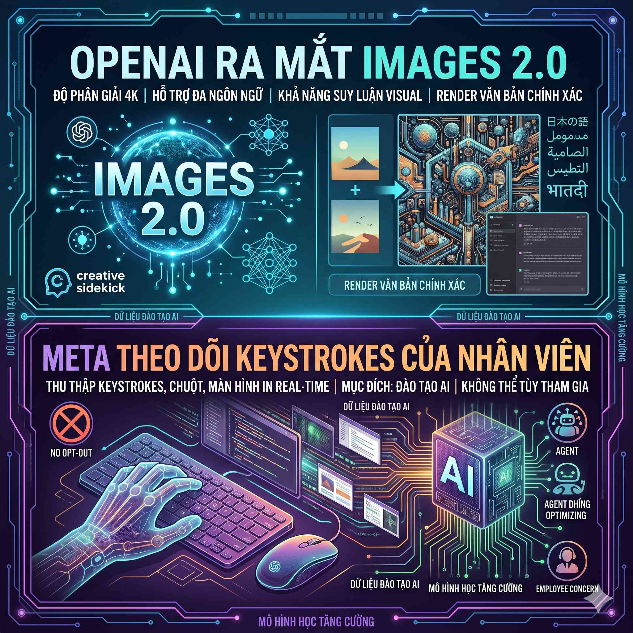 Openai Ra Mắt Images 2.0, Meta Theo Dõi Keystrokes Của Nhân Viên