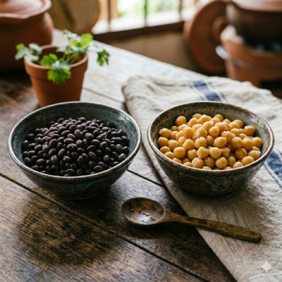 Đậu Đen Hay Đậu Gà Tốt Hơn? So Sánh Dinh Dưỡng Chi Tiết