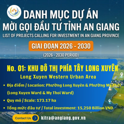 No. 01: Khu Đô Thị Phía Tây Thành Phố Long Xuyên| Đầu Tư An Giang 2026–2030