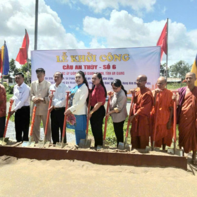Lễ Khởi Công Cầu An Thùy - Số 6, Ấp Giồng Kè, Xã Giang Thành, Tỉnh An Giang