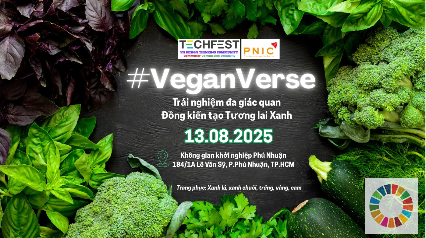 Sự kiện #VeganVerse – Trải nghiệm đa giác quan, đồng kiến tạo tương lai xanh