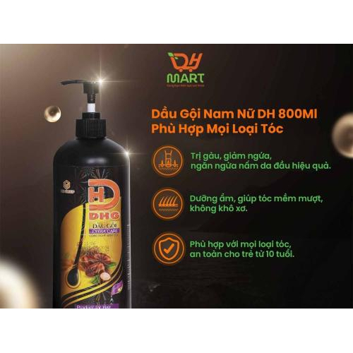 1. Dầu Gội Công Nghệ Sinh Học DHG - 800ml