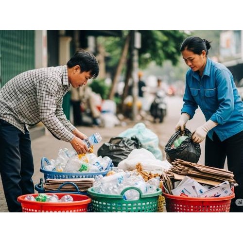 2. Phân loại và thu gom rác tại nguồn