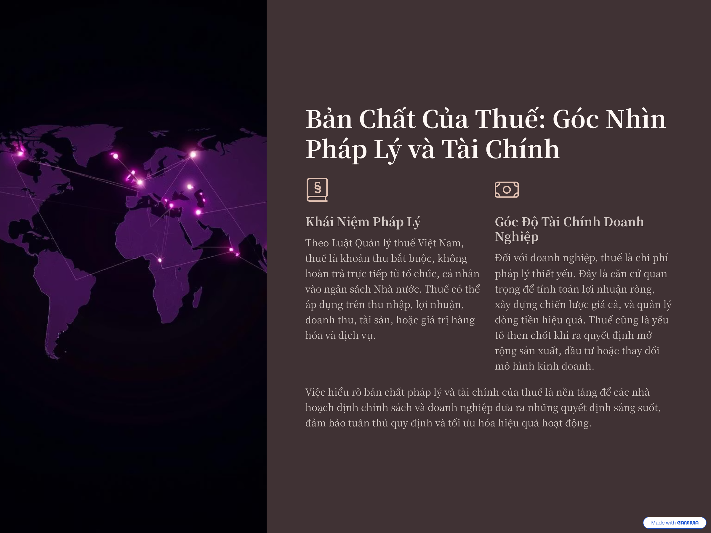 1. Thuế là gì? góc nhìn pháp lý và tài chính