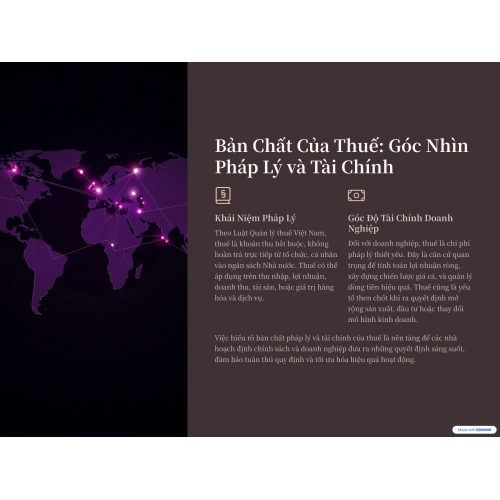 1. Thuế là gì? góc nhìn pháp lý và tài chính