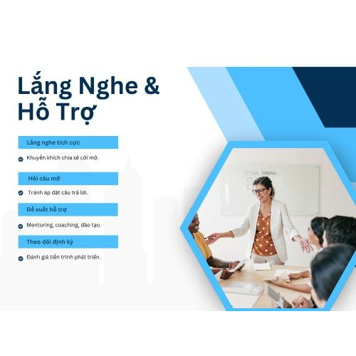 4. Lắng nghe và hỗ trợ thành viên
