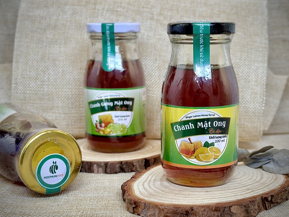 Dùng nước mật ong chanh