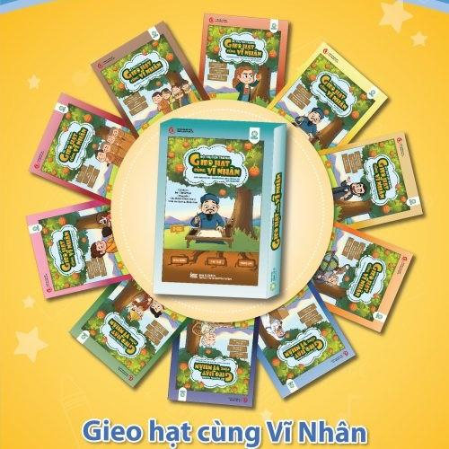 Bộ 60 sách gieo hạt cùng vĩ nhân