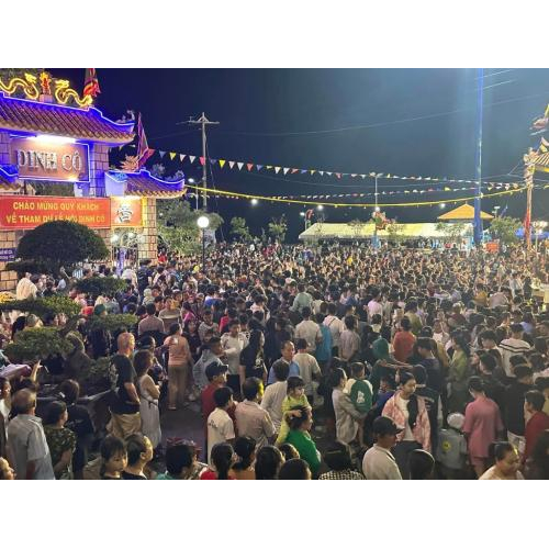 Hoạt Động Lễ Hội Dinh Cô Ngày 08 - 09/03/2025