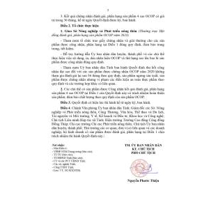 Bộ Giấy Tờ - Chứng Nhận Sản Phẩm HTX Dịch Vụ Nông Nghiệp Mỹ Long - Cao Lãnh