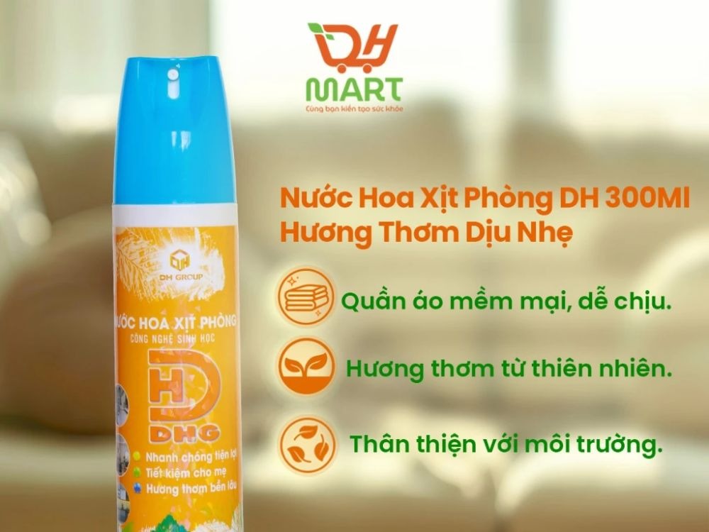 2. Nước Hoa Xịt Phòng DHG - 300g