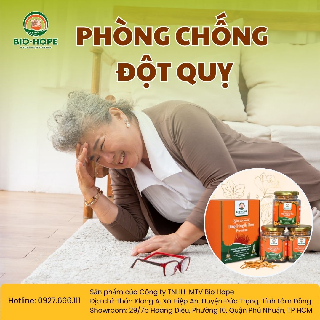 Phòng Chống Đột Quỵ Ở Mọ̣i Lứa Tuổi: Nguyên Nhân Và Giải Pháp Báo Vệ Sực Khoẻ Cùng Bio Hope