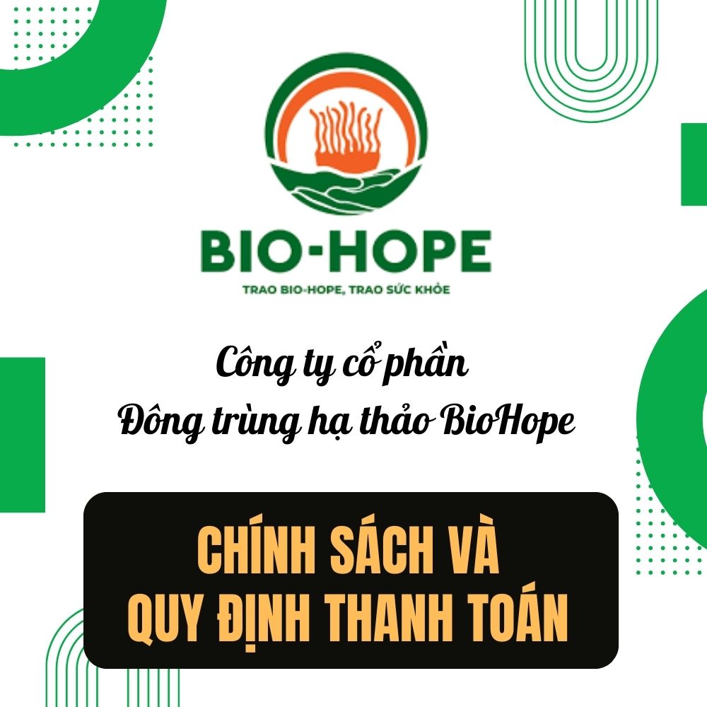 Chính Sách Và Quy Định Thanh Toán