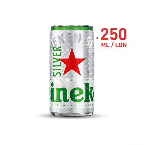 Bia Heineken bạc (nhỏ) 250ml