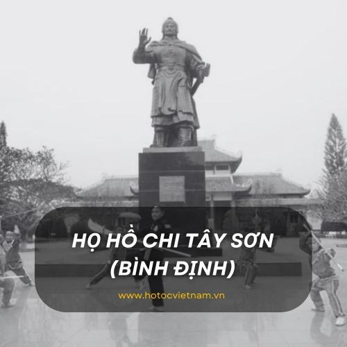 Họ Hồ Chi Tây Sơn (Bình Định)