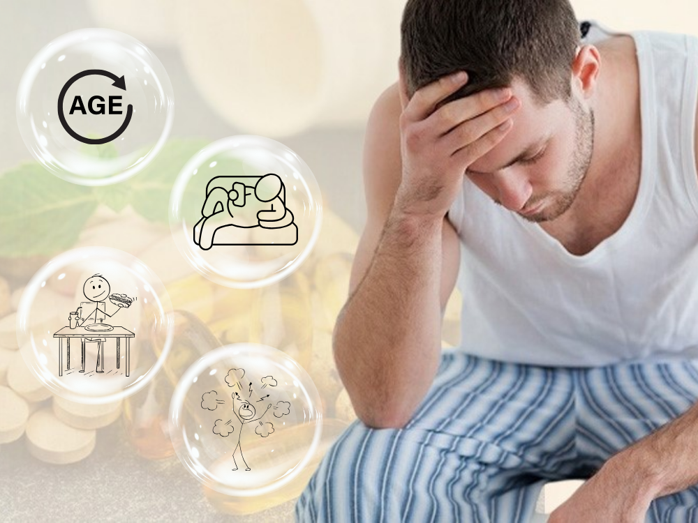 Nguyên nhân khiến sức khỏe sinh lý suy giảm