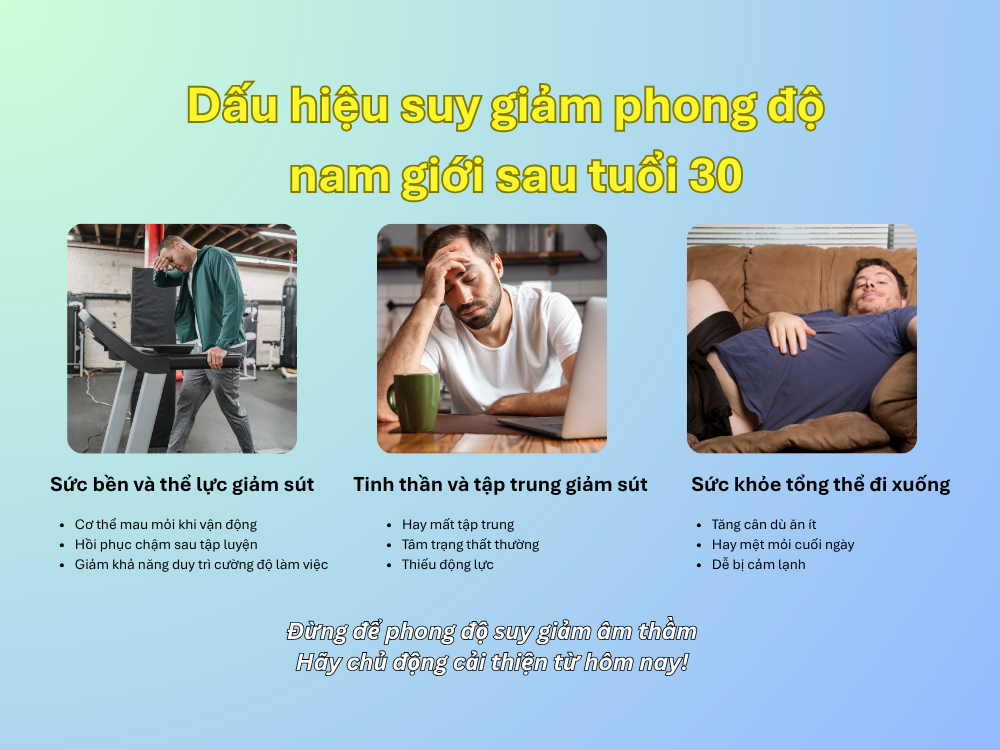 II. Dấu hiệu và nguyên nhân của sự suy giảm phong độ