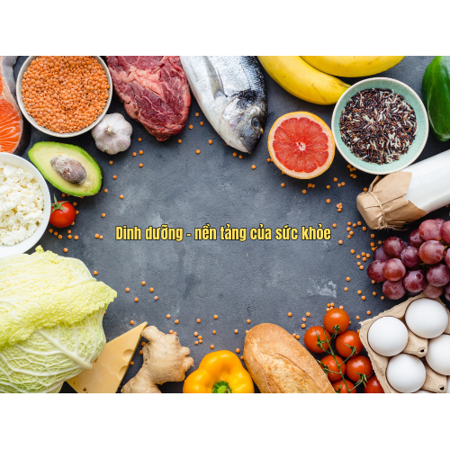 1. Dinh dưỡng – nền tảng của sức khỏe