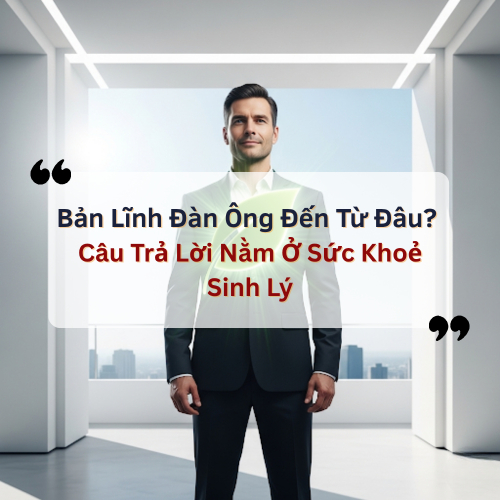 Bản Lĩnh Đàn Ông Đến Từ Đâu? Câu Trả Lời Nằm Ở Sức Khoẻ Sinh Lý