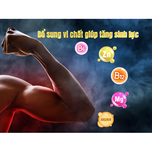 2. Bổ sung vi chất giúp tăng sinh lực