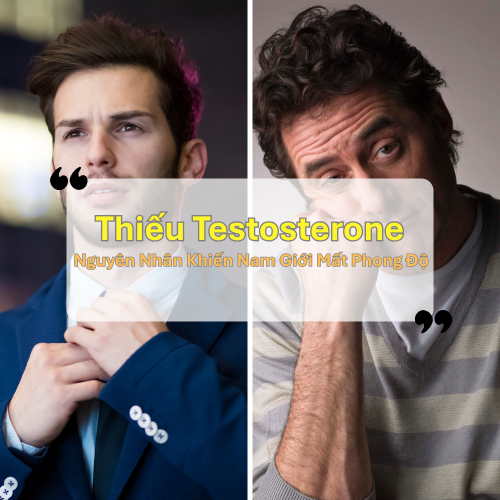 Thiếu Testosterone – Nguyên Nhân Khiến Nam Giới Mất Phong Độ