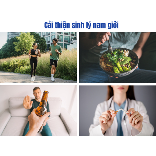 3. Làm gì để cải thiện sinh lý – tăng cường sinh lực nam giới?