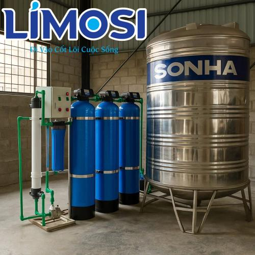 Hệ Thống Lọc Tổng UF 3 Cột Composite LMS.UF 3CC