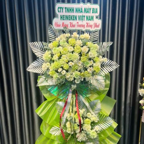 Giỏ Hoa Mừng Khai Trương