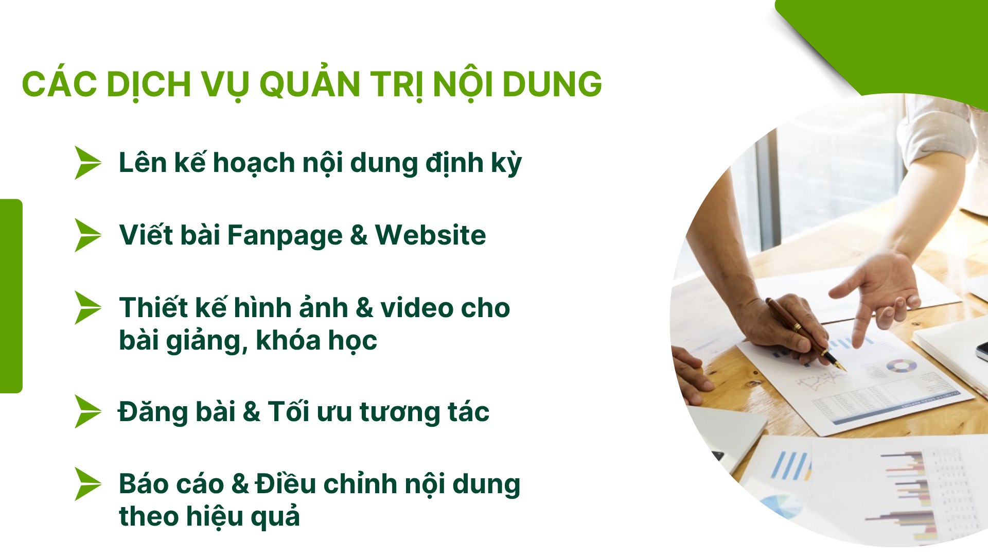 2. Các dịch vụ quản trị nội dung