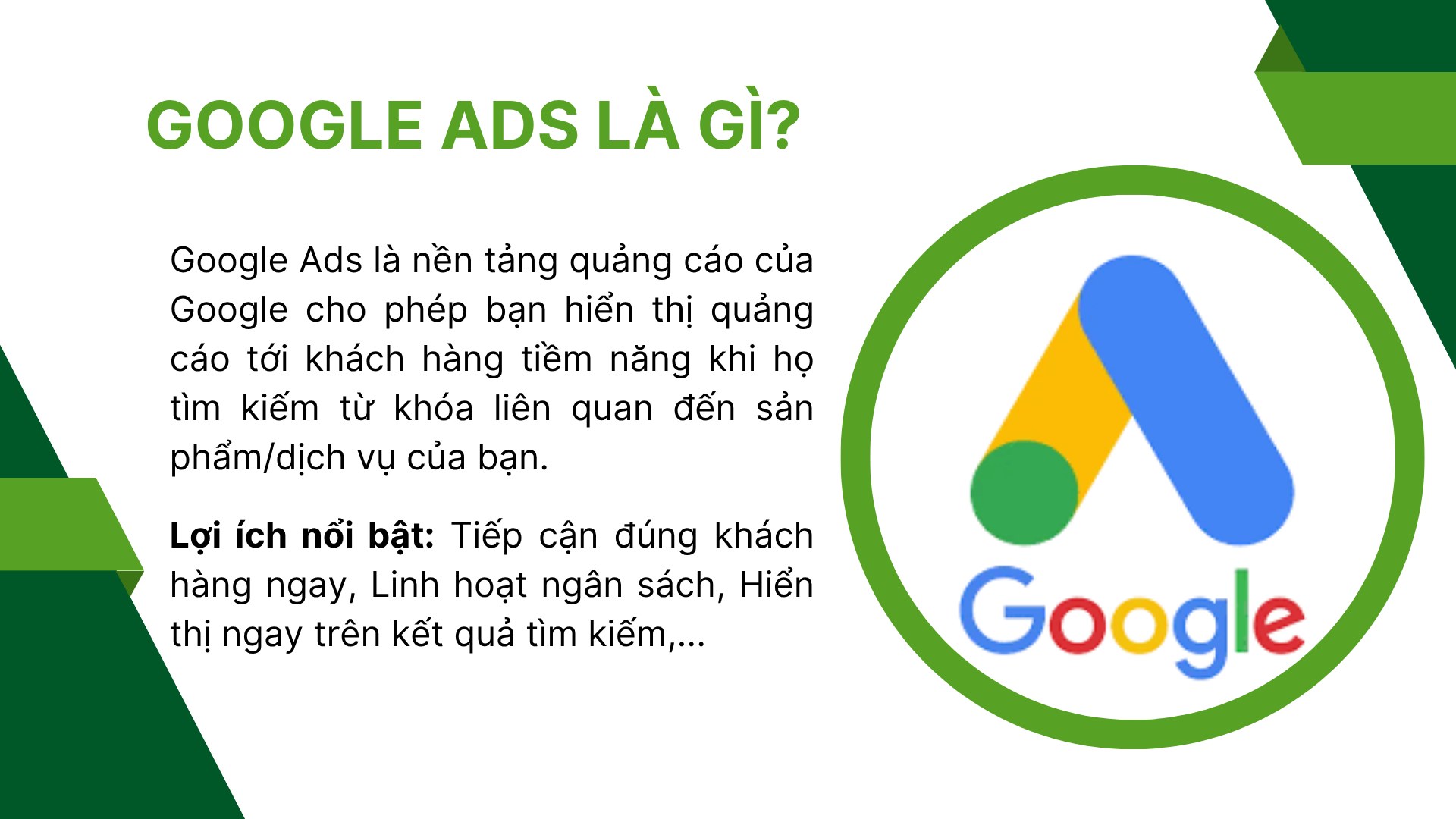 1. Google Ads là gì? Vì sao doanh nghiệp cần nó?