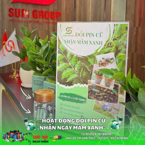 ”Đổi Pin Cũ - Nhận Mầm Xanh” Hưởng Ứng Ngày Lâm Nghiệp Việt Nam 28/11