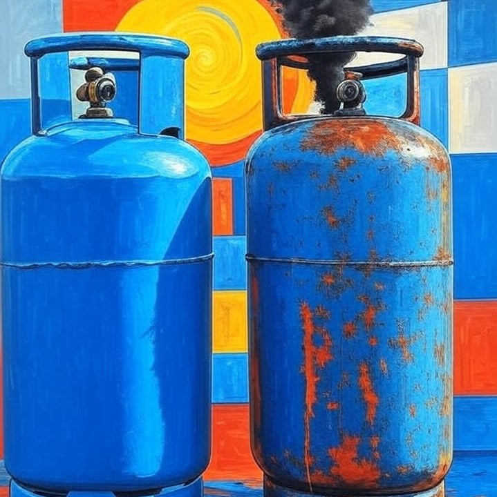 So Sánh Thực Tế: Gas “Sạch” Và Gas “Bẩn” – Mối Nguy Tiềm Ẩn Từ Gas Giả, Gas Pha Nước