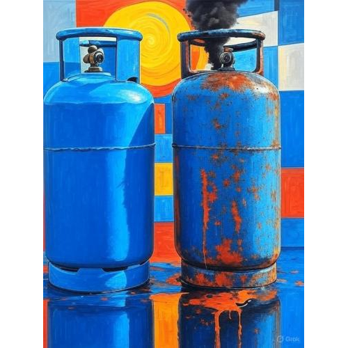So Sánh Thực Tế: Gas “Sạch” Và Gas “Bẩn” – Mối Nguy Tiềm Ẩn Từ Gas Giả, Gas Pha Nước