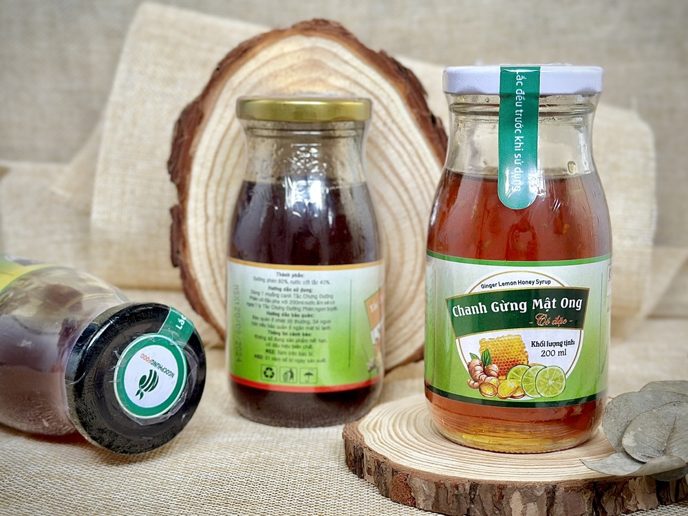 Nước chanh sả gừng và mật ong