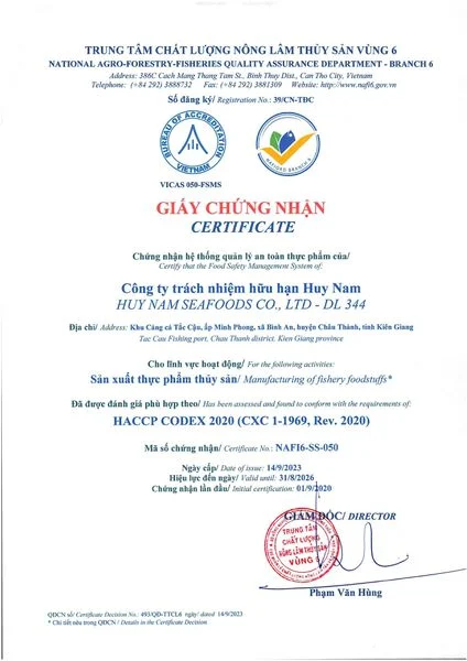 Giấy chứng nhận và cam kết