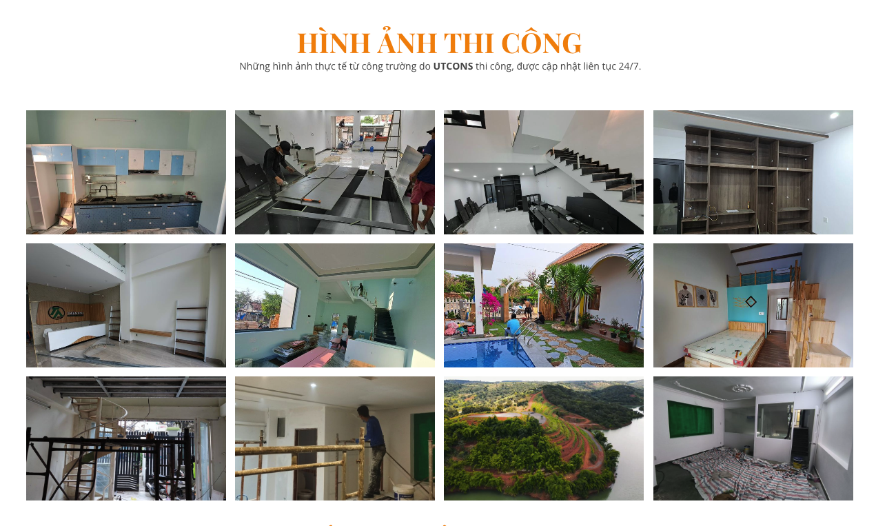 Hình Ảnh Thi Công Công Trình