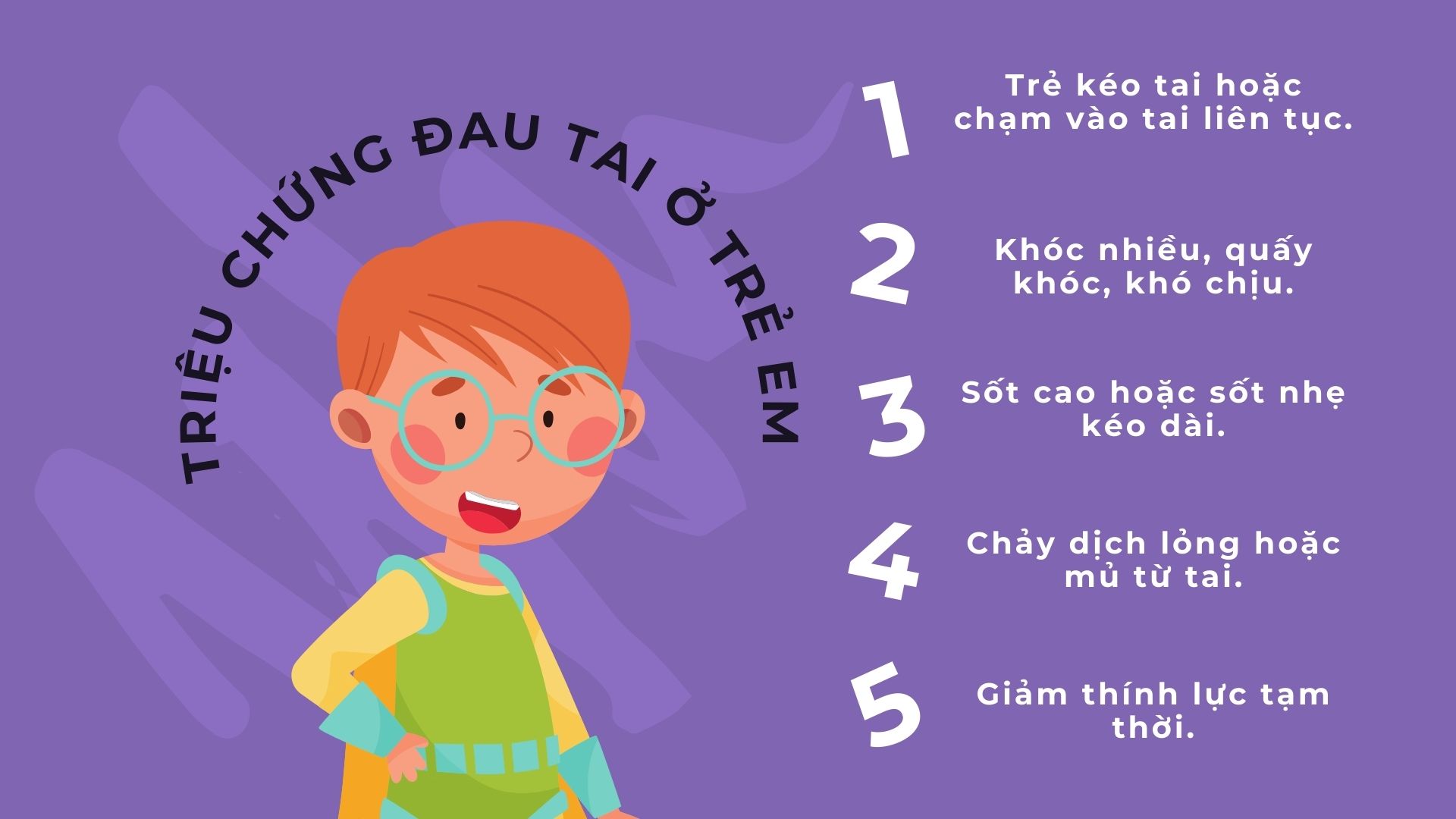 2. Triệu Chứng Đau Tai Ở Trẻ Em