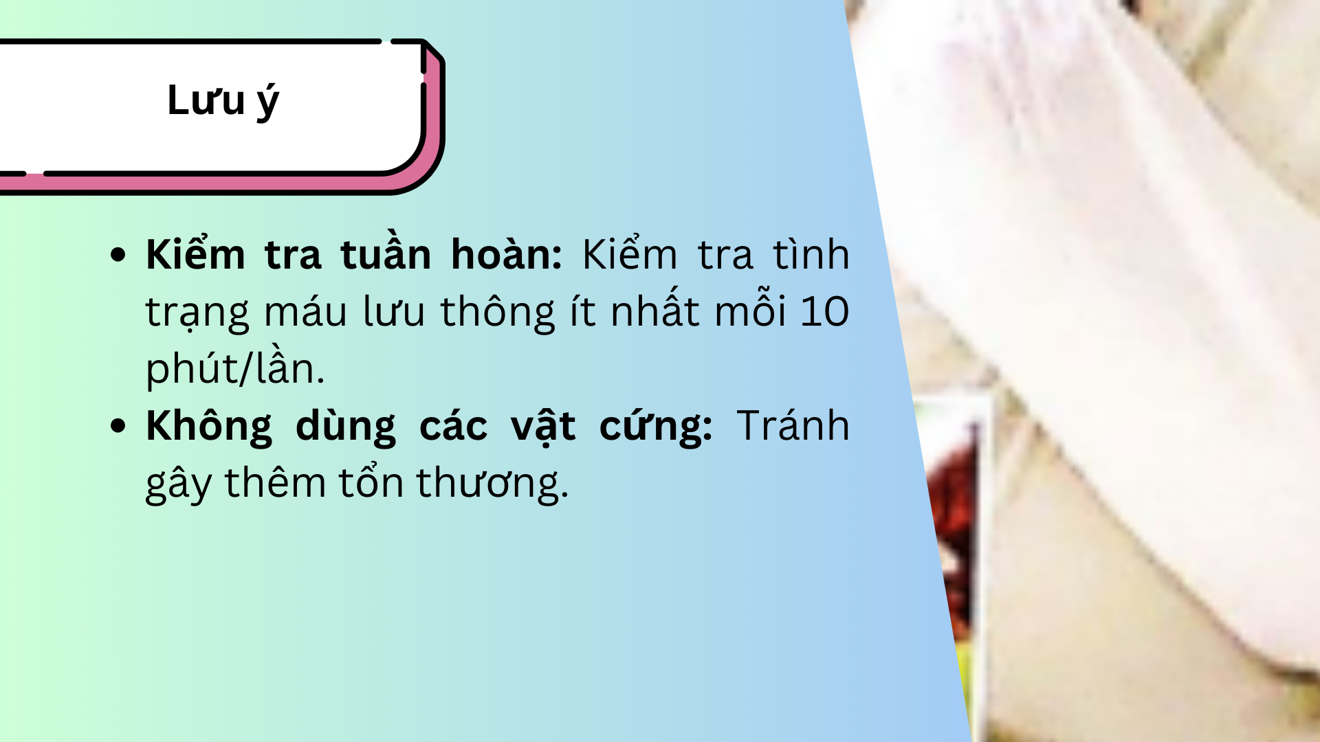 LƯU Ý