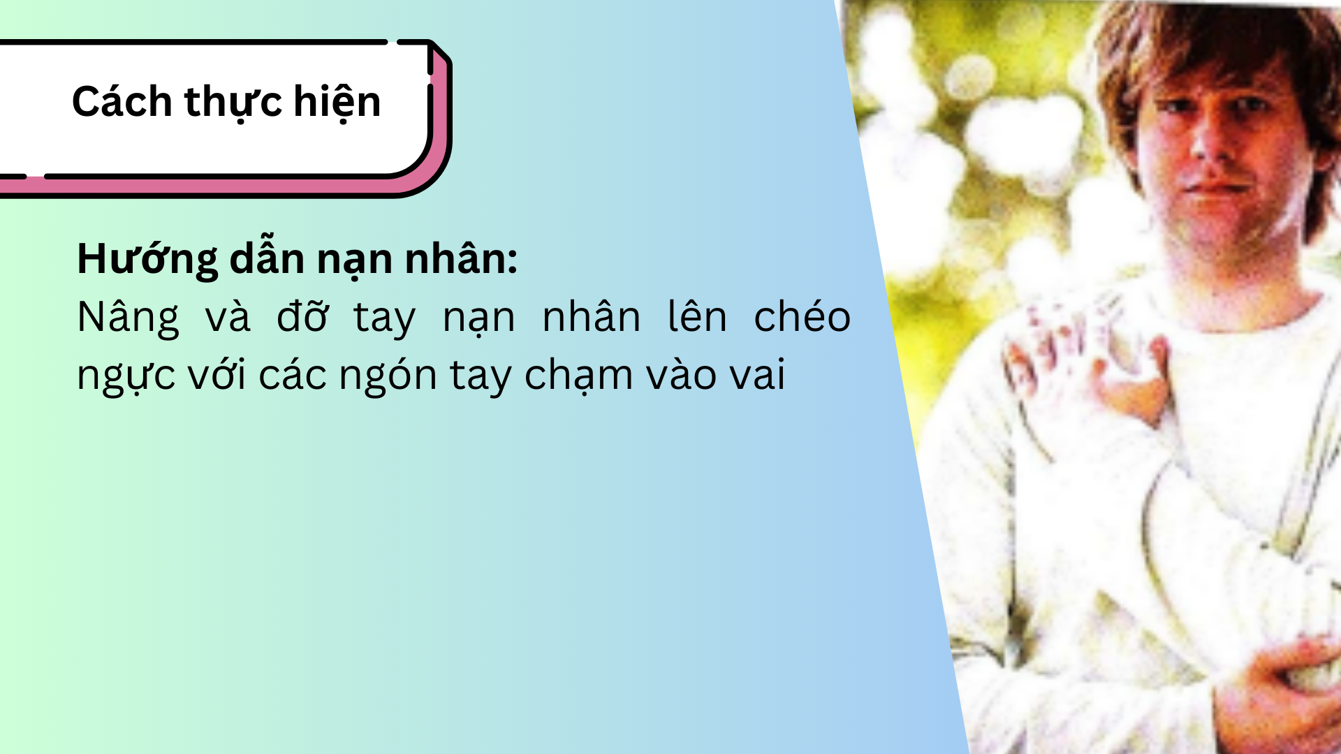 Hướng dẫn nạn nhân