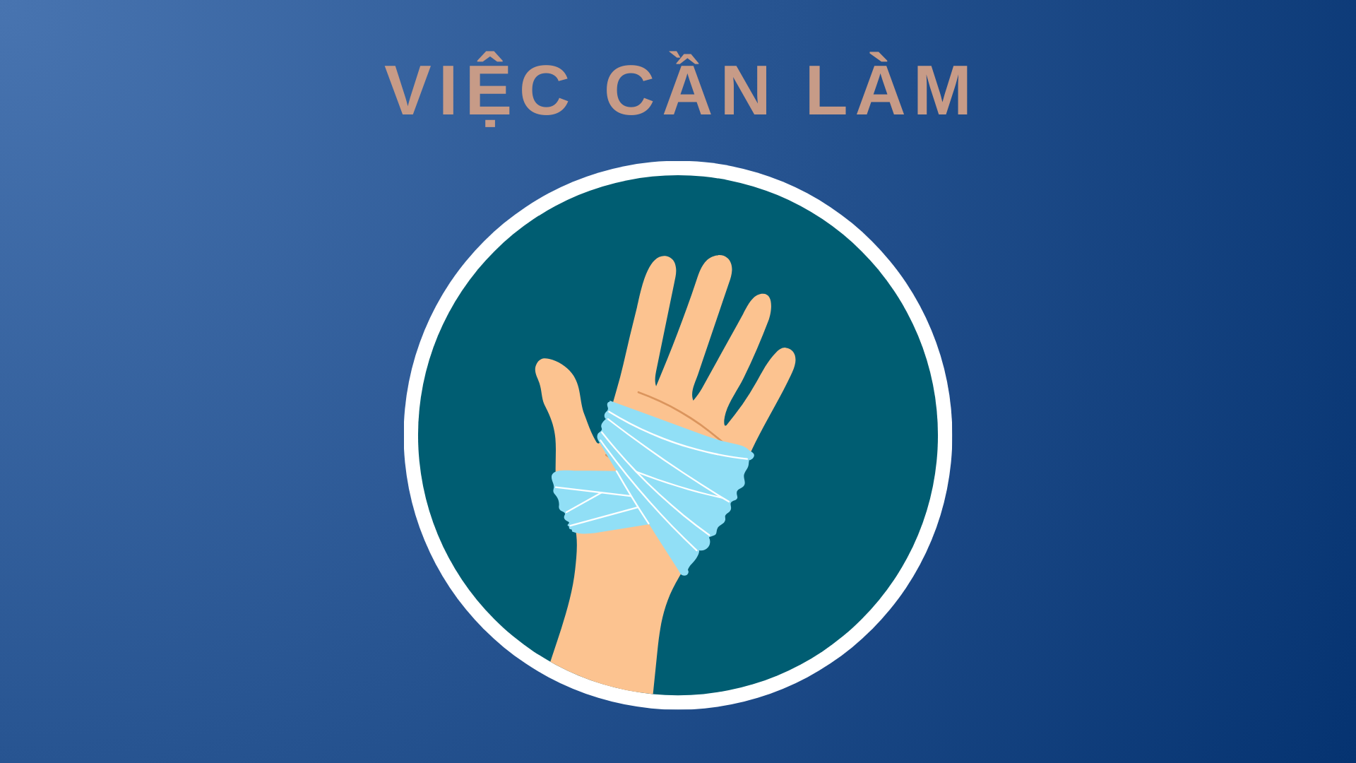 3. Việc cần làm khi trẻ em bị chấn thương ngón tay
