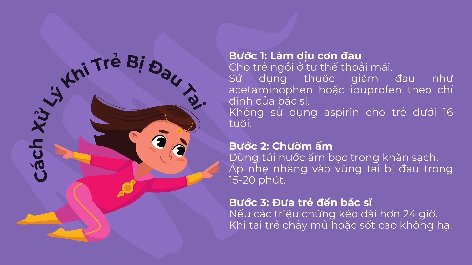 3. Cách Xử Lý Khi Trẻ Bị Đau Tai