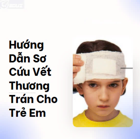 Hướng Dẫn Sơ Cứu Vết Thương Trán Cho Trẻ Em