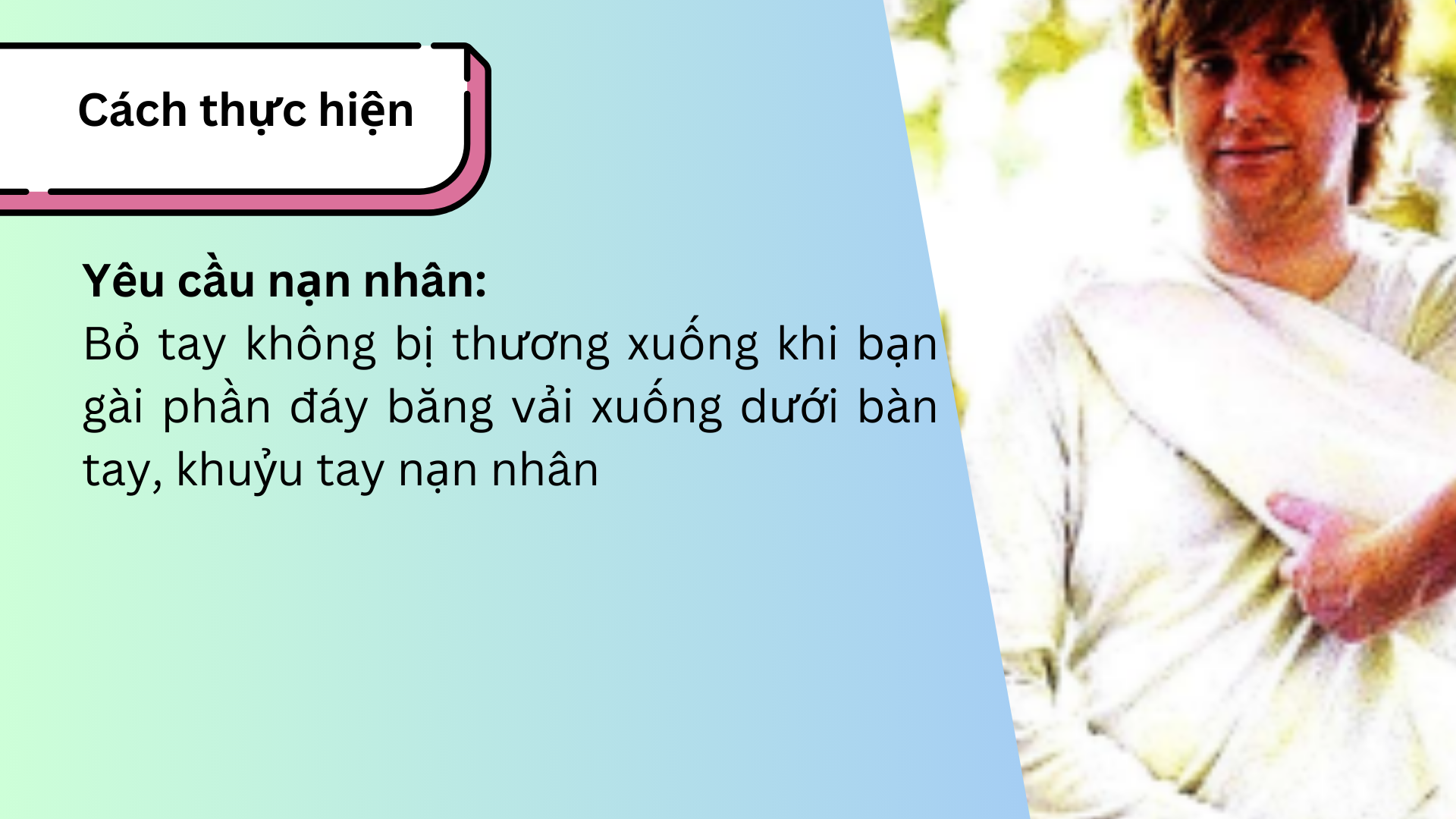 Yêu cầu nạn nhân