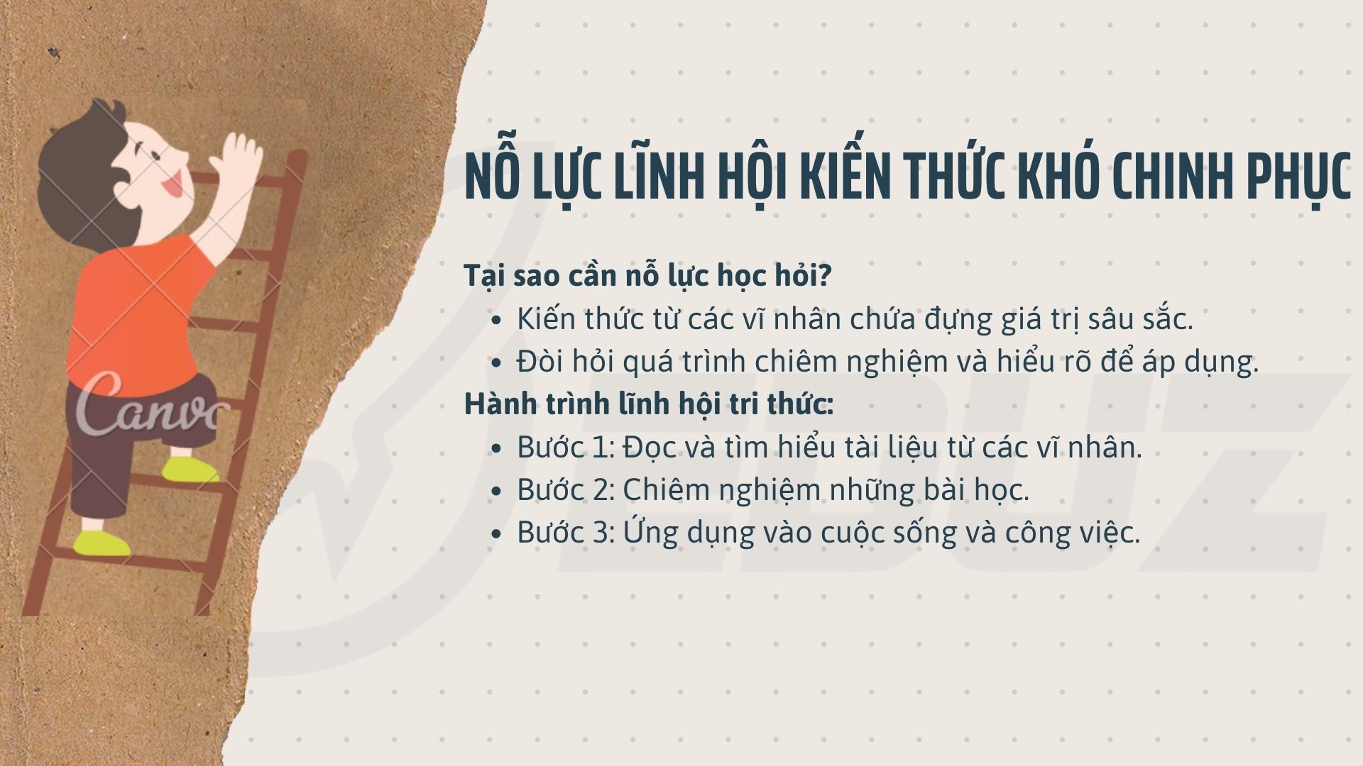 4. Nỗ Lực Lĩnh Hội Kiến Thức Khó Chinh Phục