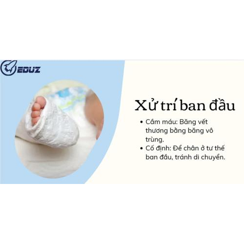 1. Xử trí ban đầu