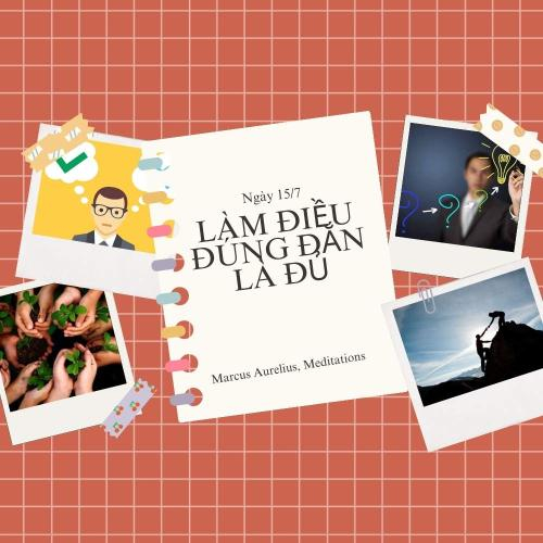 Làm Điều Đúng Đắn Là Đủ