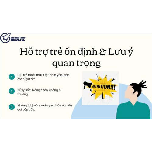 4. Hỗ trợ trẻ ổn định