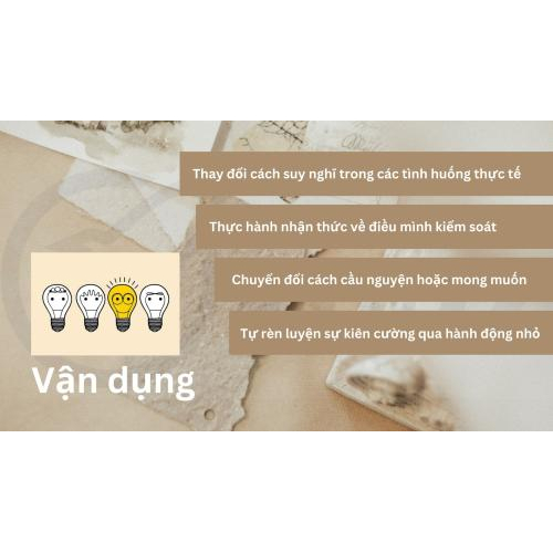 4. Vận dụng