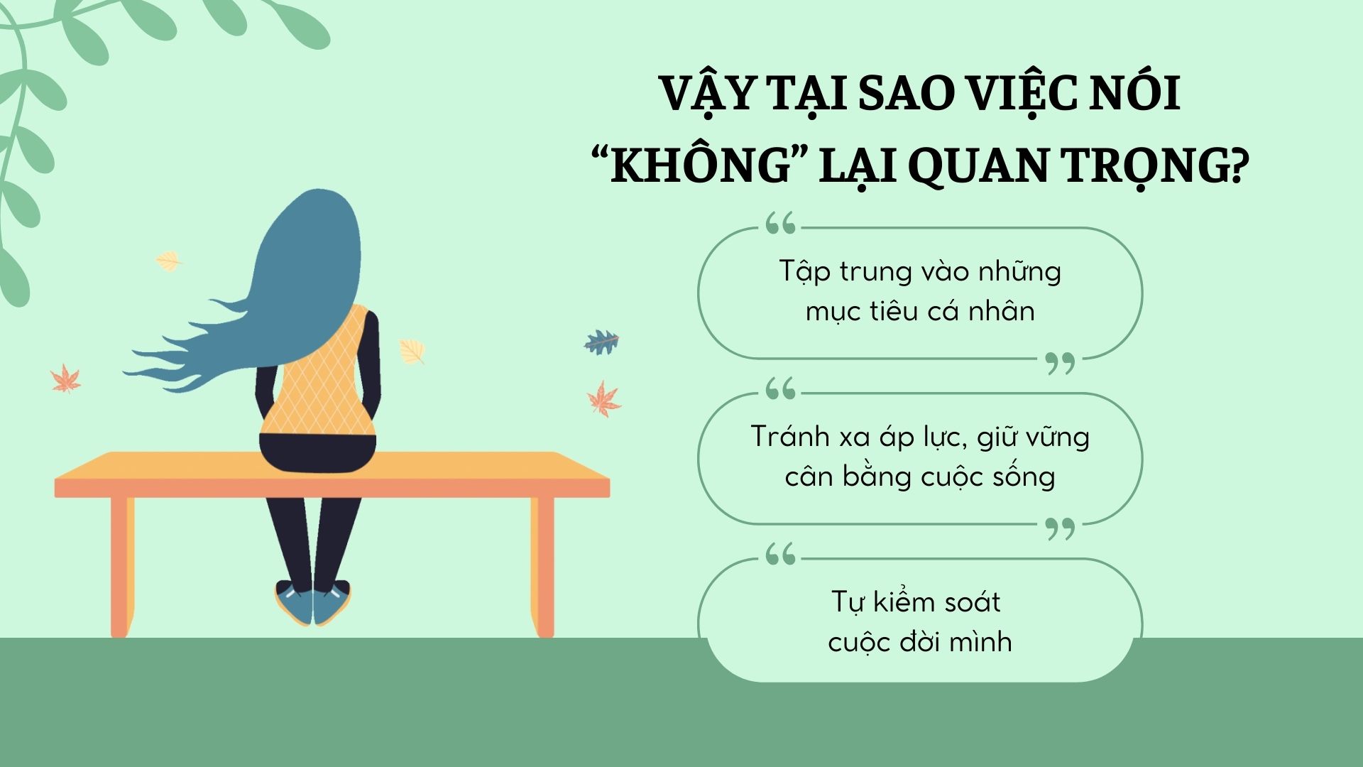1. Tại Sao Việc Nói “Không” Lại Quan Trọng?