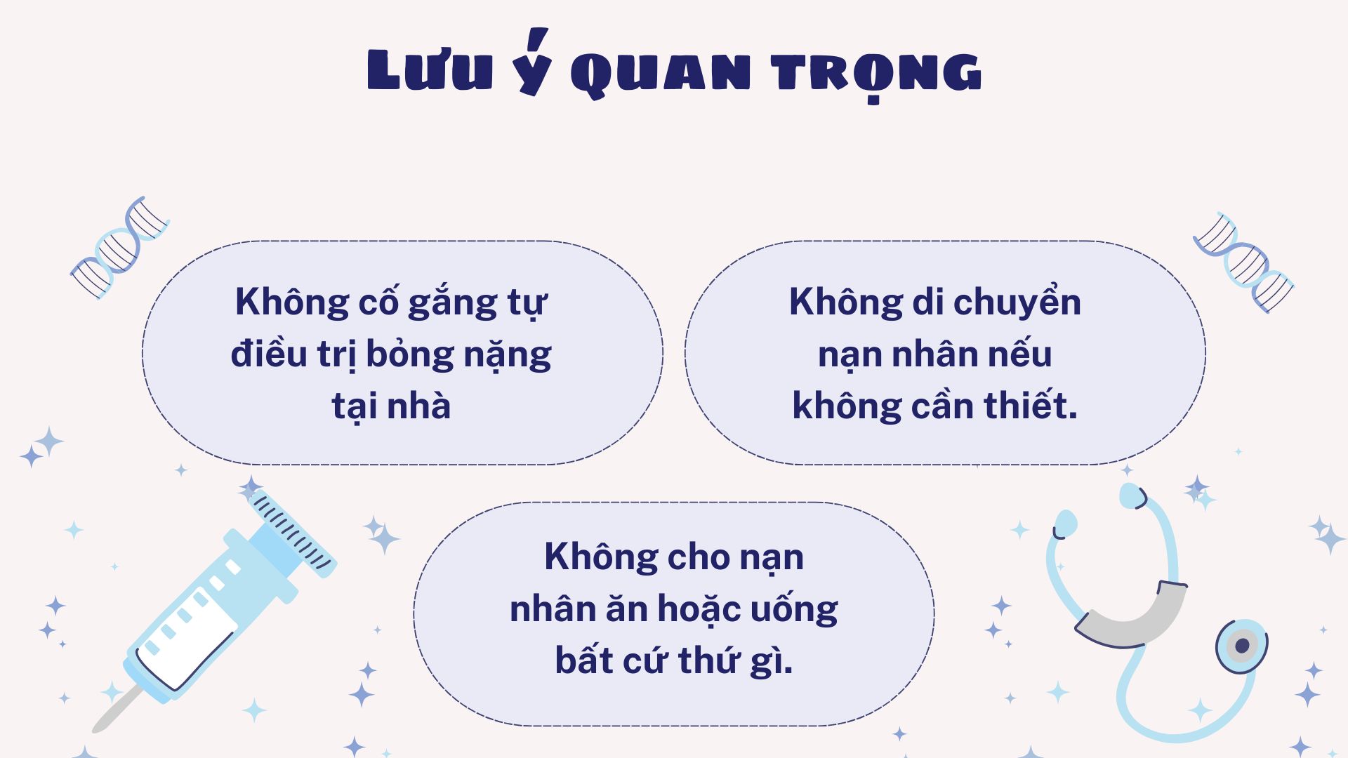4. Lưu ý quan trọng